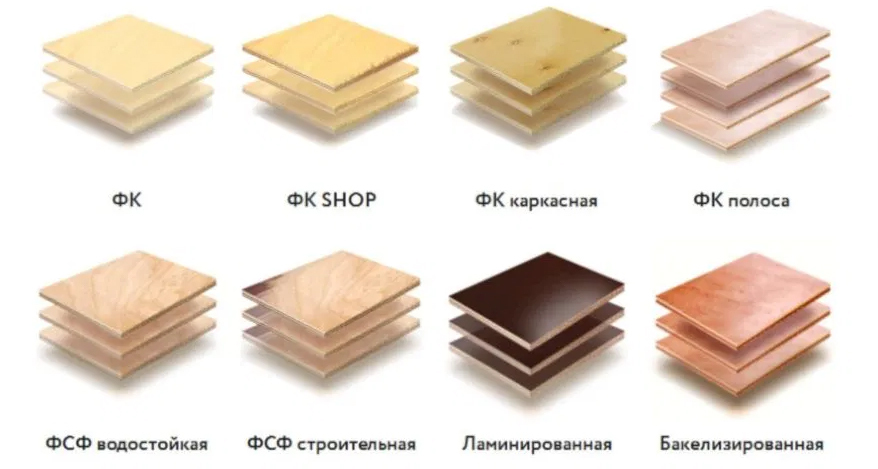 разновидности фанеры в крыму